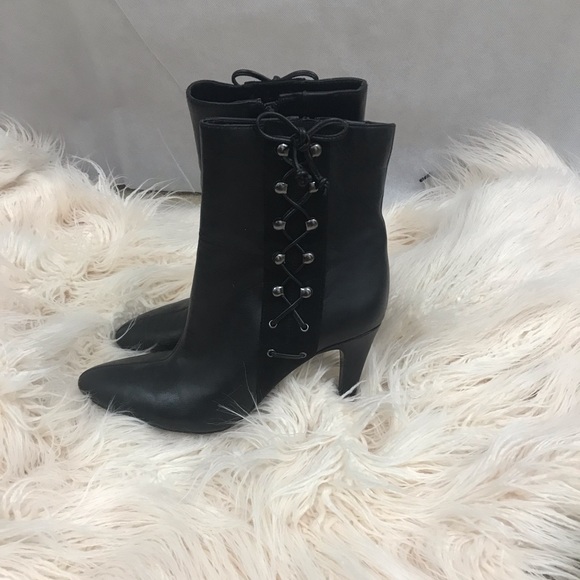Nine West Shoes - Pointed toe lace up booties